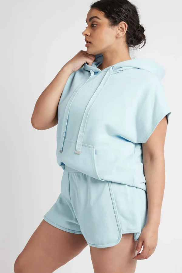 Logotape Short Sleeve Hoodie 403