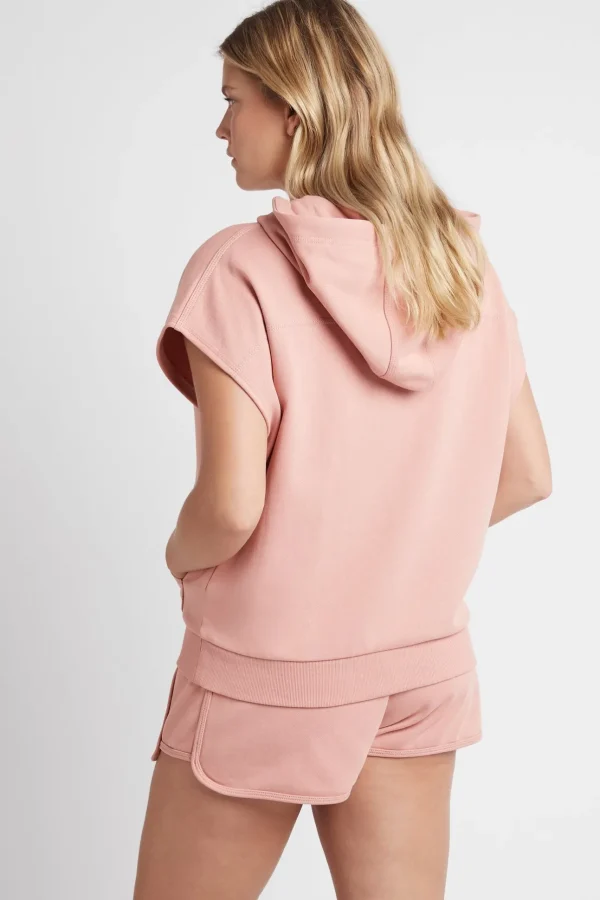 Logotape Short Sleeve Hoodie 403