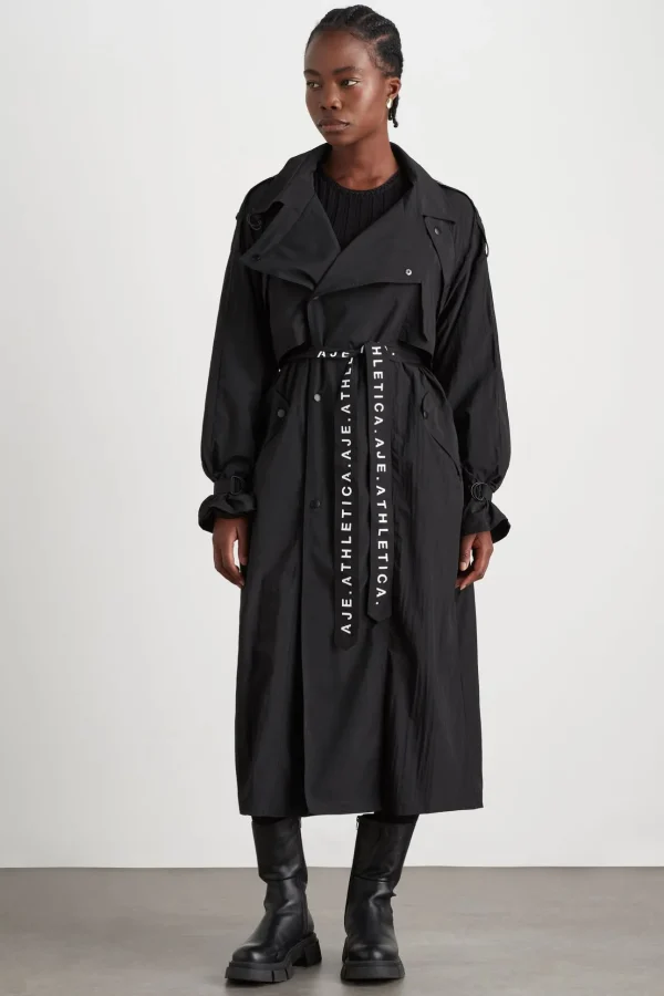 Longline Belted Trench 703