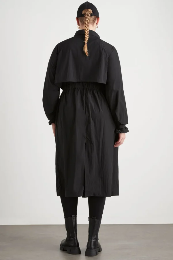 Longline Belted Trench 703
