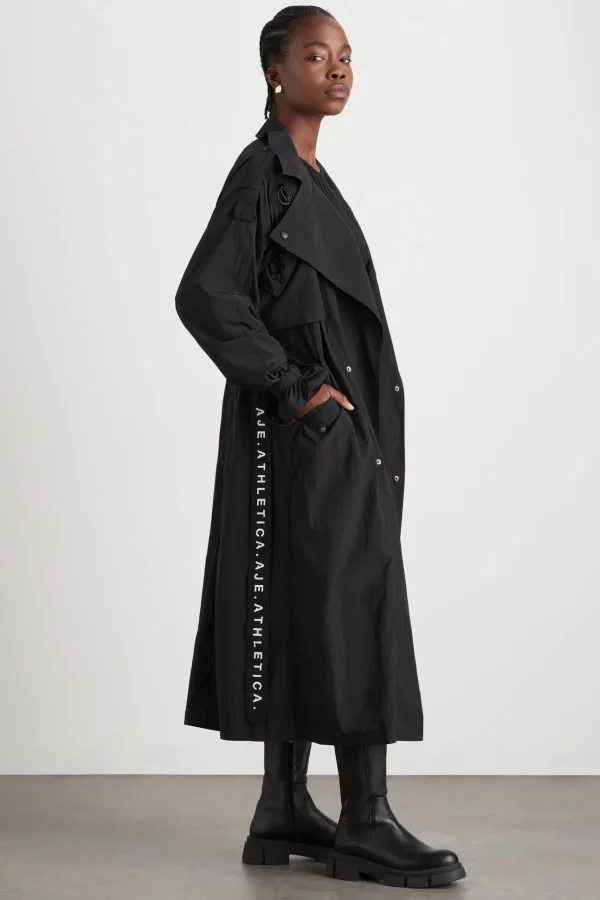 Longline Belted Trench 703