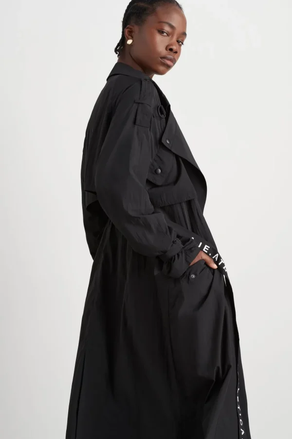 Longline Belted Trench 703