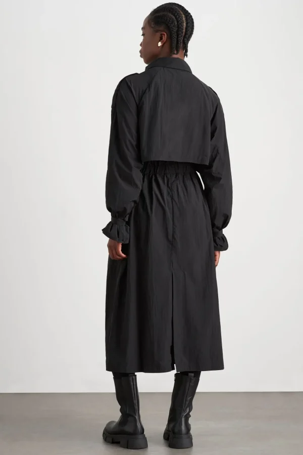 Longline Belted Trench 703