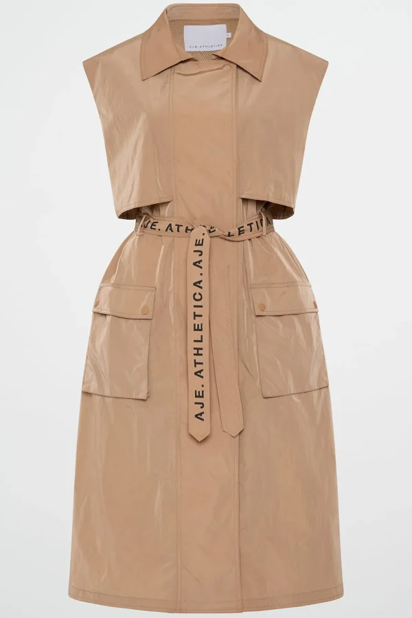 Longline Belted Vest 703