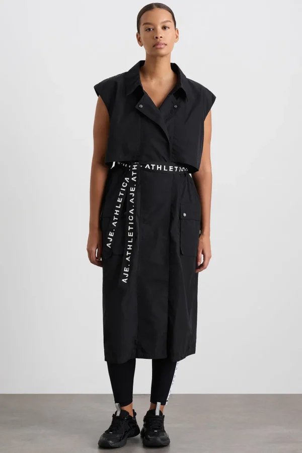 Longline Belted Vest 703