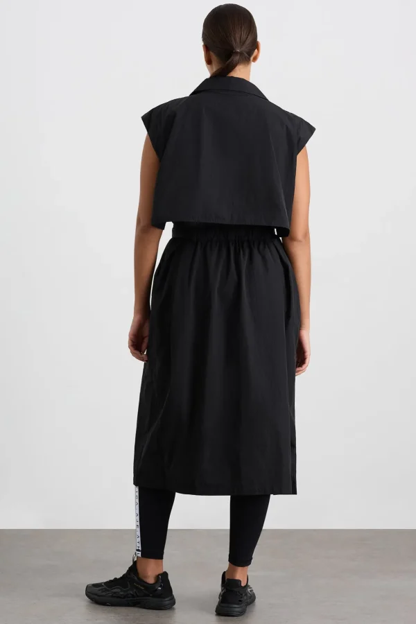 Longline Belted Vest 703