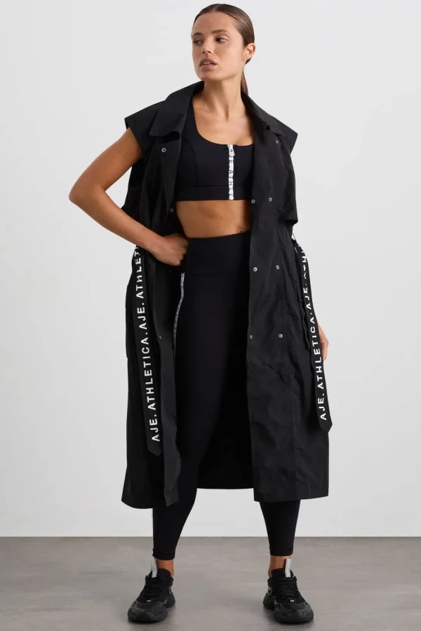 Longline Belted Vest 703