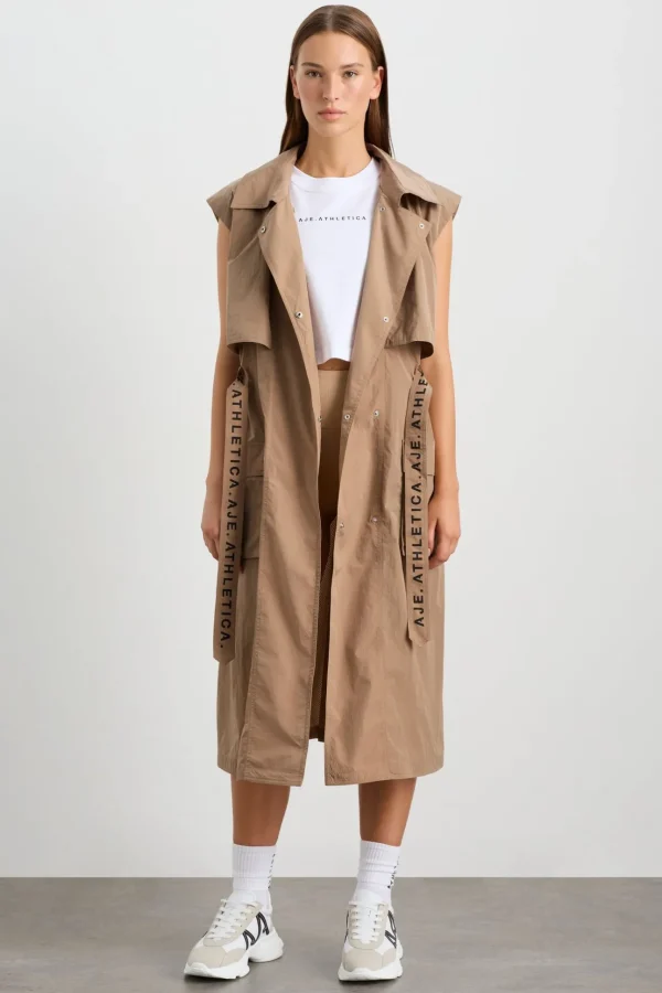 Longline Belted Vest 703