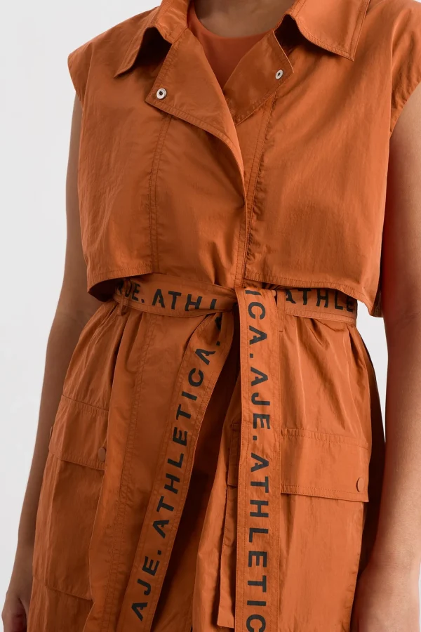 Longline Belted Vest 703