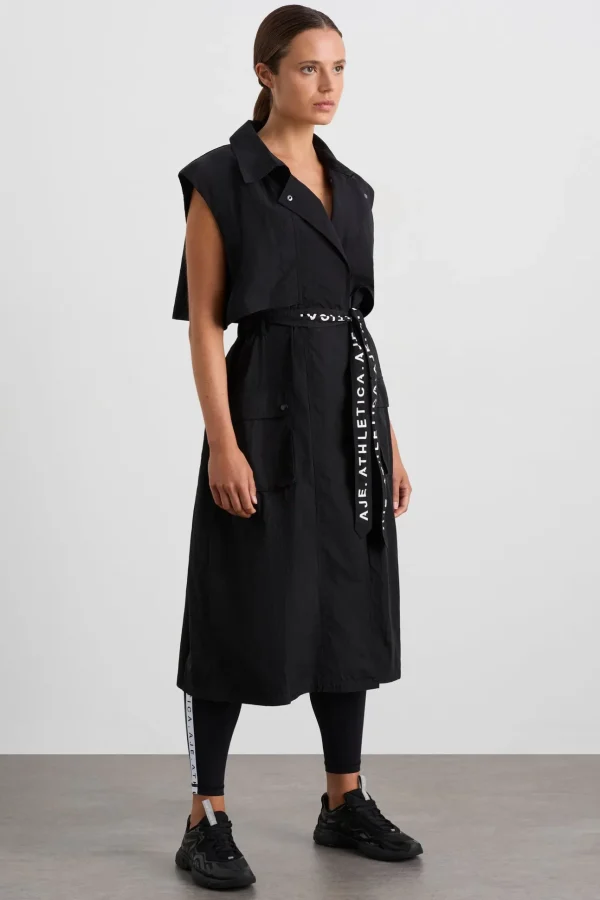 Longline Belted Vest 703
