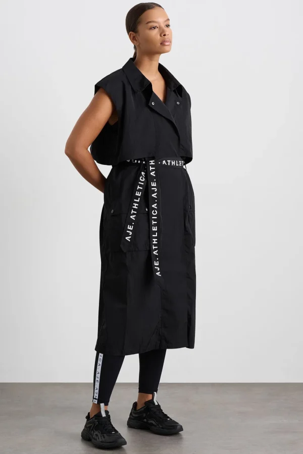 Longline Belted Vest 703