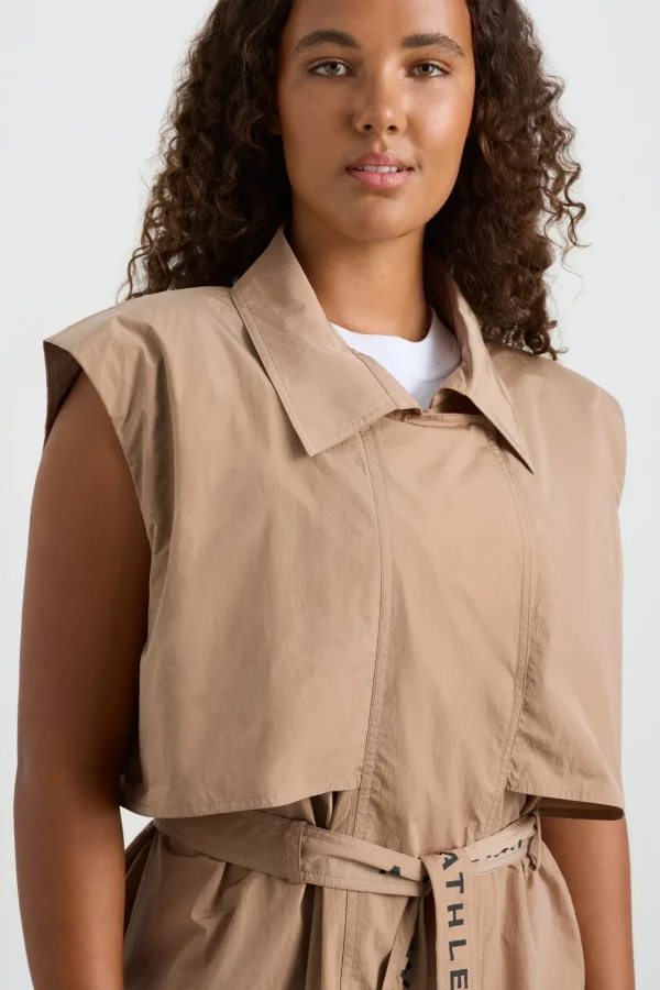 Longline Belted Vest 703