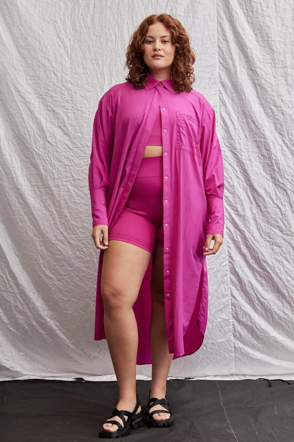 Longline Oversized Shirt 441