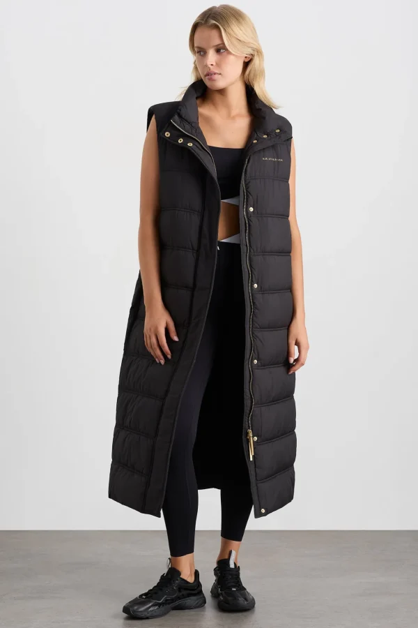 Longline Puffer Vest 765
