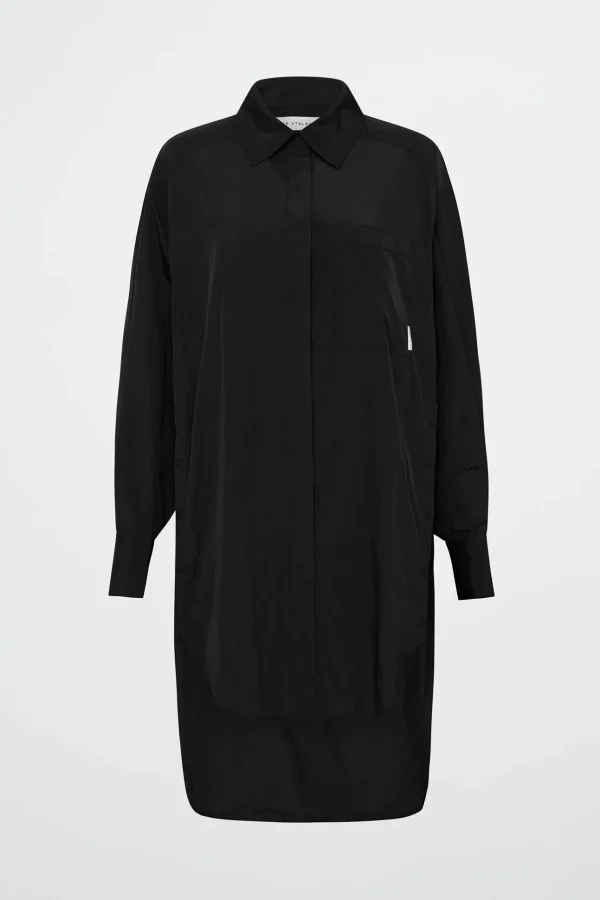 Longline Windbreaker Shirt 438