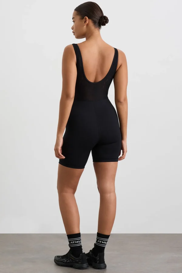 Mesh Back Bike Catsuit 807