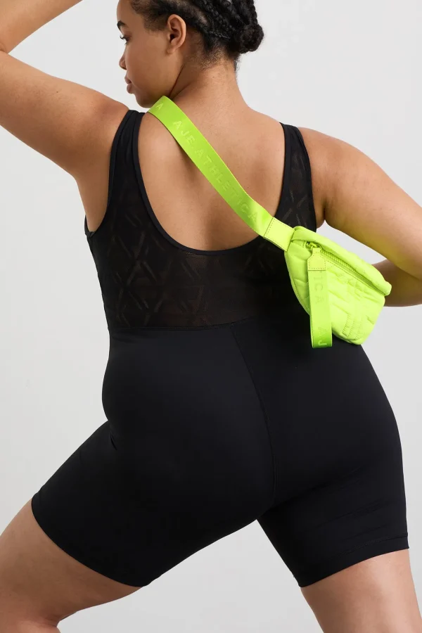 Mesh Back Bike Catsuit 807