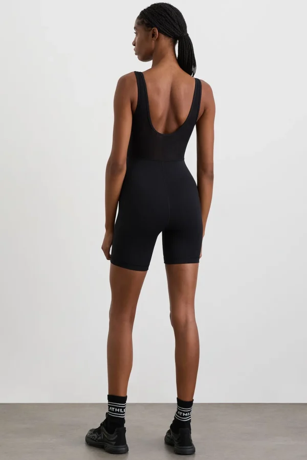 Mesh Back Bike Catsuit 807
