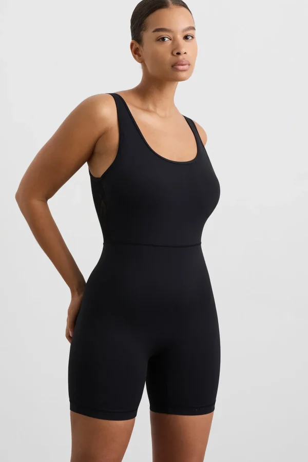 Mesh Back Bike Catsuit 807