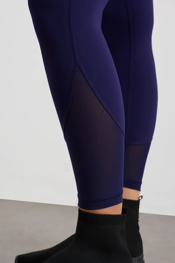 Mesh Inset 7/8 Legging 228