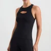 Mesh Keyhole Tank 154