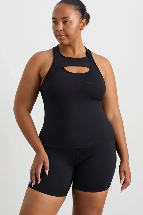 Mesh Keyhole Tank 154