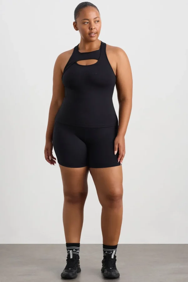 Mesh Keyhole Tank 154