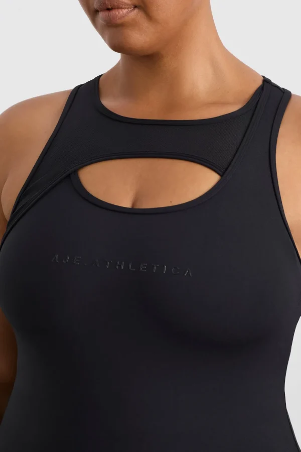 Mesh Keyhole Tank 154