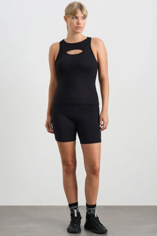 Mesh Keyhole Tank 154