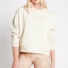 Metallic Signature Logo Crew Jumper 401