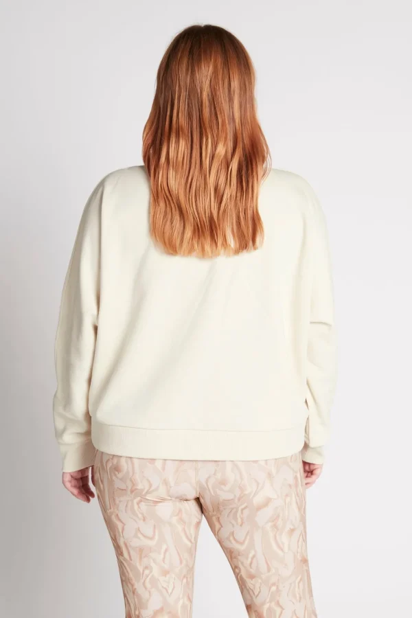 Metallic Signature Logo Crew Jumper 401
