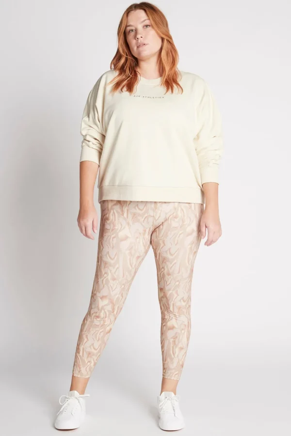 Metallic Signature Logo Crew Jumper 401
