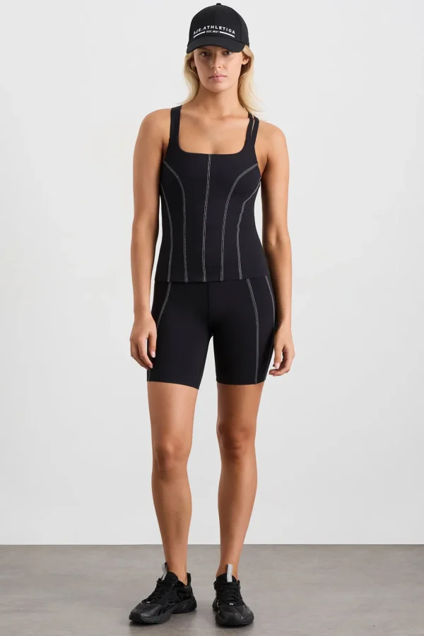 Mid Length Panel Shorts 615