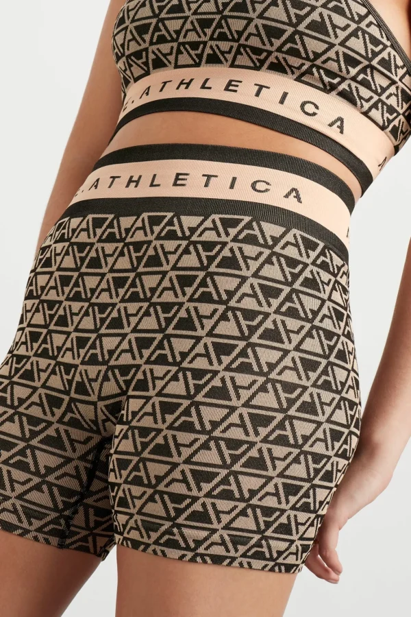 Mid Length Seamless Bike Shorts 624