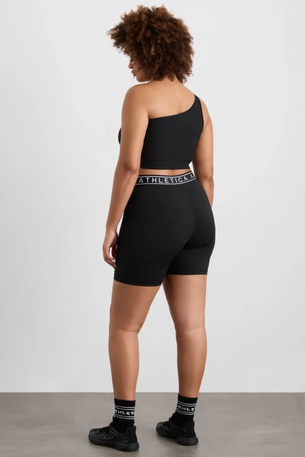 Mid Logo Elastic Shorts 607