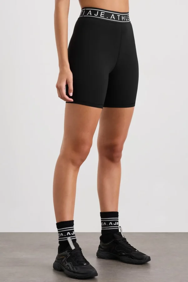 Mid Logo Elastic Shorts 607