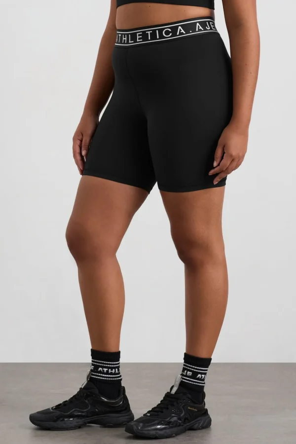 Mid Logo Elastic Shorts 607