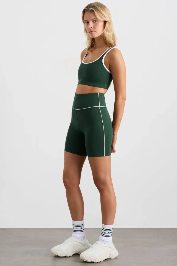 Mid Piped Bike Shorts 607