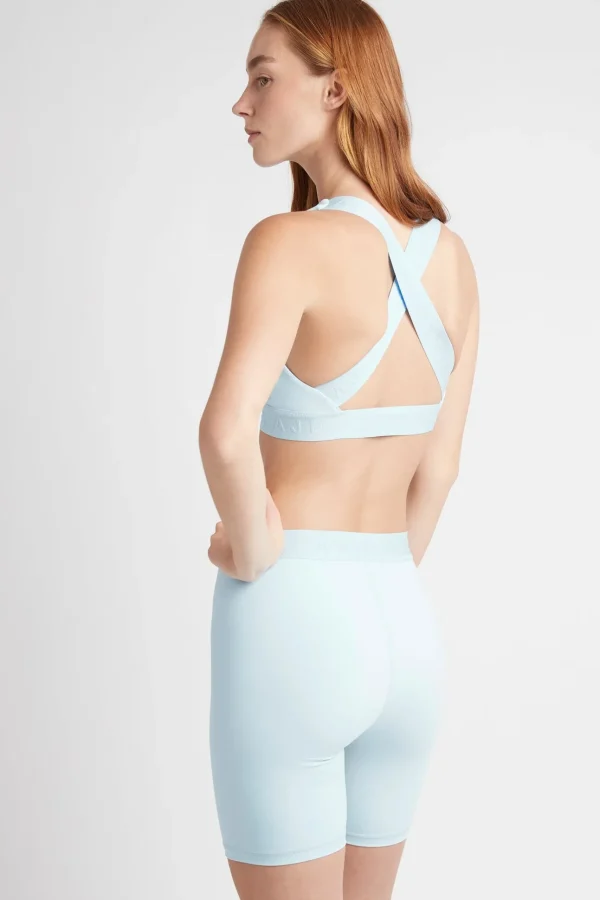 Mid Rise Logotape Shorts 607