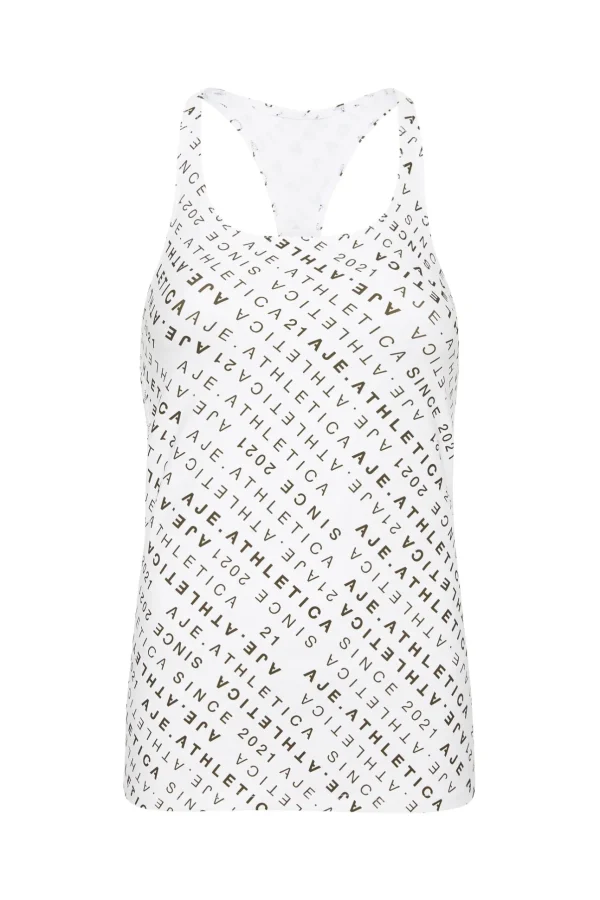 Monogram Logo Racerback Singlet 113