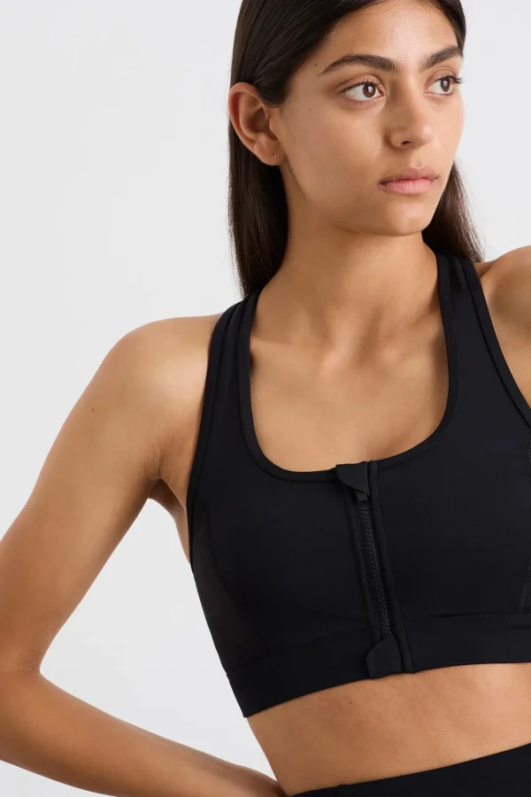 Ottoman Zip Front Bra 329