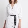 Oversized Belted Mini Dress 803