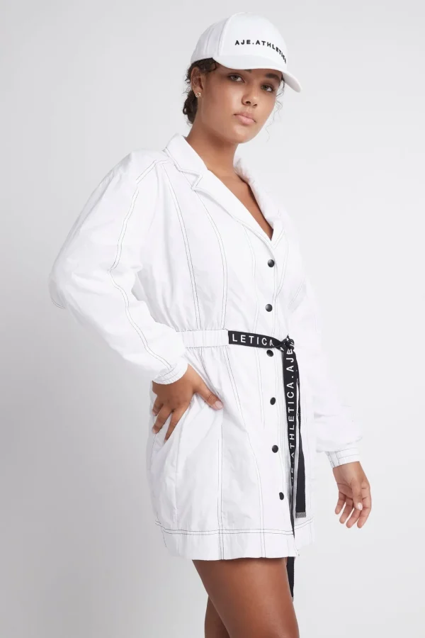 Oversized Belted Mini Dress 803