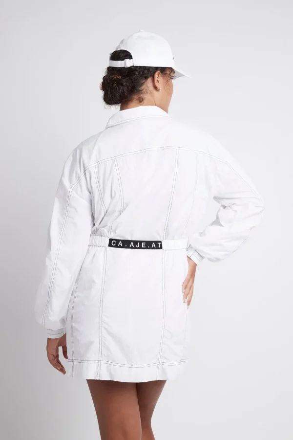Oversized Belted Mini Dress 803