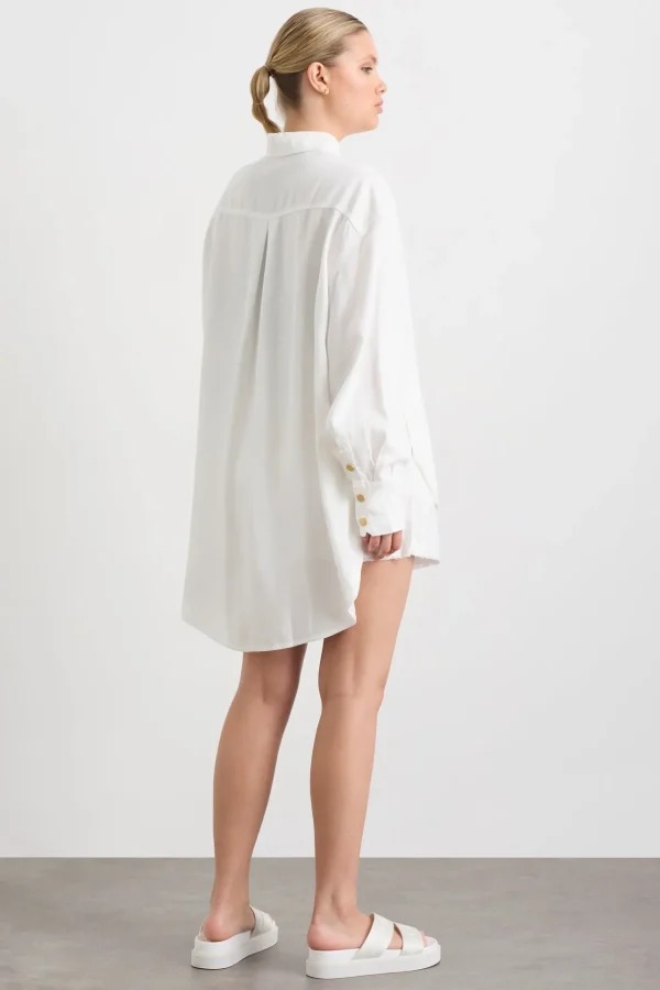 Oversized Denim Shirt 421