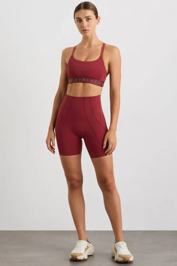 Panelled Bike Shorts 615