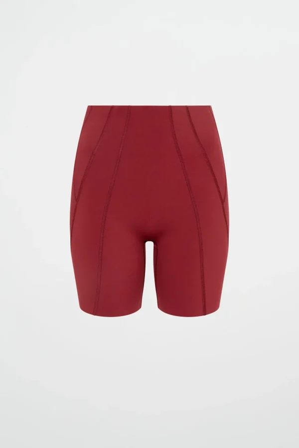 Panelled Bike Shorts 615