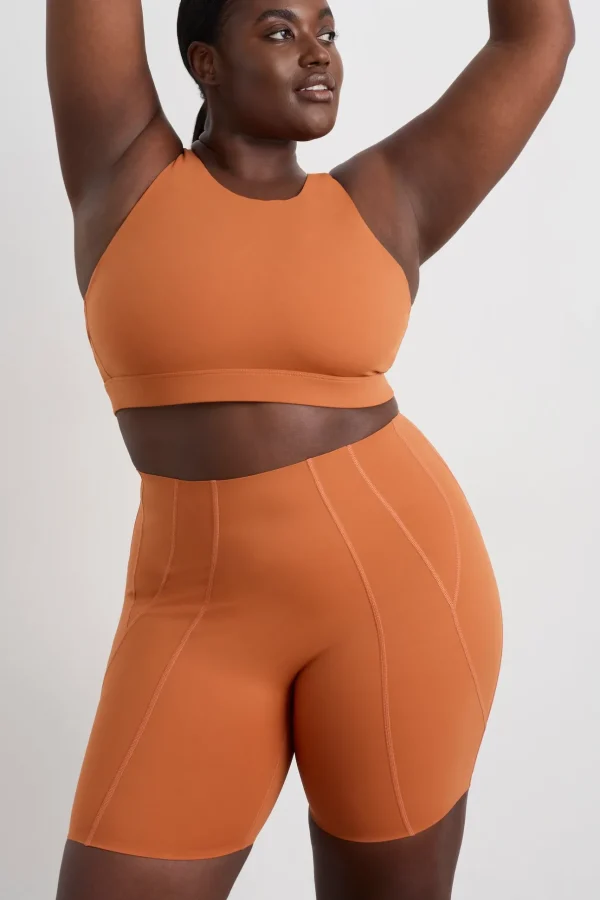 Panelled Bike Shorts 615