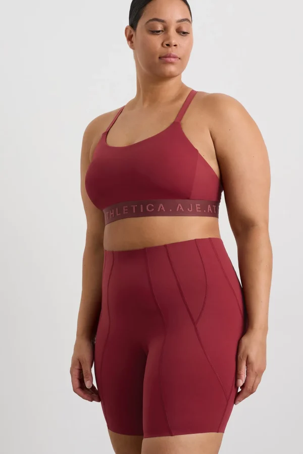 Panelled Bike Shorts 615