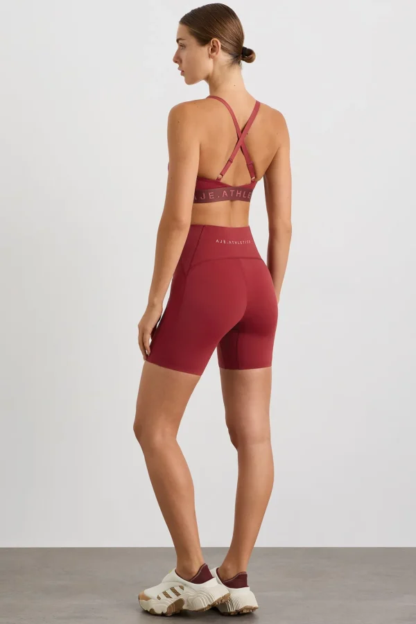 Panelled Bike Shorts 615